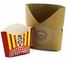 custom printed foldable takeaway paper food grade chicken and french fries chips paper box,potato chip french fries pack supplier
