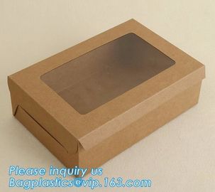 New product printing lunch food packaging box pizza custom kraft paper boxes,kraft paper box disposable paper folding lu supplier