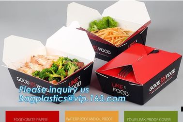 High Quality Disposable Food Grade Take Away Kraft Paper Lunch Box with Window M Size,paper box fast food box,food paper supplier