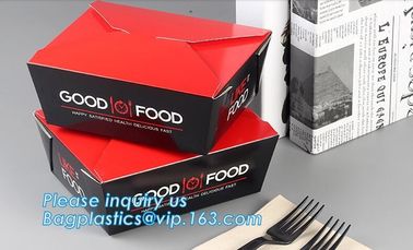 High Quality Disposable Food Grade Take Away Kraft Paper Lunch Box with Window M Size,paper box fast food box,food paper supplier