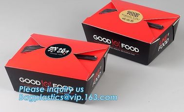 High Quality Disposable Food Grade Take Away Kraft Paper Lunch Box with Window M Size,paper box fast food box,food paper supplier