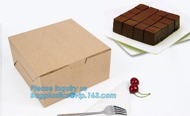 Kraft paper takeaway salad lunch box with customized size,disposable take away kraft paper lunch box/food container supplier