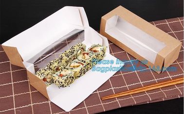 Best Selling Green Noodle/Salad Disposable Packing Kraft Paper Lunch Box,disposable kraft custom paper lunch box bagease supplier