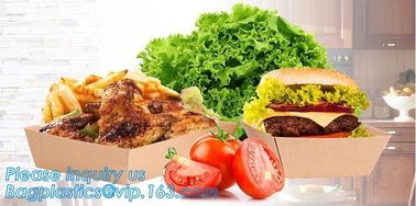 Custom Food Grade Paper Doughnet Box Wholesale,fast food take away paper box, custom printed food packaging bagease, pac supplier
