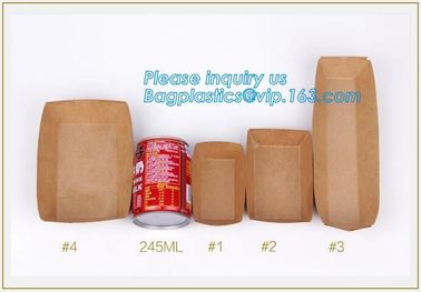 Take out Food Packing food containers Biodegradable Lunch Box Disposable Kraft Paper Box,brown kraft paper food box / Wh supplier