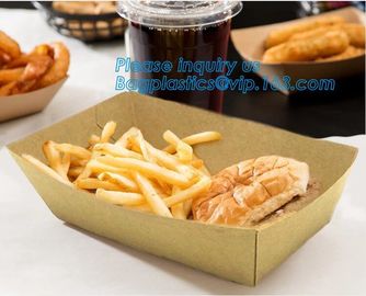 Take out Food Packing food containers Biodegradable Lunch Box Disposable Kraft Paper Box,brown kraft paper food box / Wh supplier