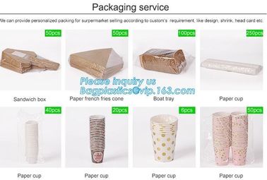 Customized kraft floding lunch takeaway packaging box,Kraft Paper Lunch Box Disposable Salad Box Food takeaway Packaging supplier