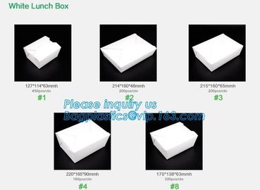 Wholesale disposable bento box kraft paper lunch packaging box,Kraft Paper Fast Food Lunch Box With Printing bageasepac supplier