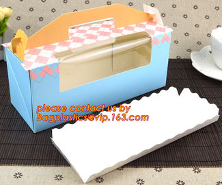 High Quality Cupcake Cake Box Packaging,Custom Print Professional, Paper Packing Moon Cake Box Printing, bagplastics pac supplier