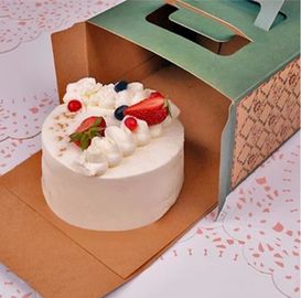 plain white 6" 8 "10" 12 "14" design your clear hard pet heavy cake box,Wholesale custom white cardboard cake box with w supplier