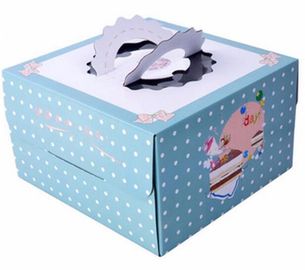 plain white 6" 8 "10" 12 "14" design your clear hard pet heavy cake box,Wholesale custom white cardboard cake box with w supplier