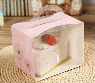 Cake Box Cake Packaging Container Food Paper Gift Box with Handle cardboard box,Cheap Customized Paper Cardboard Birthda supplier