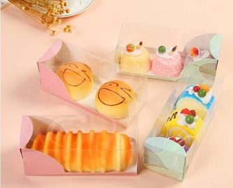 Inquiries For Free Samples Tall Clear Cake Box 12 Inch,Environmental PET decorative transparent plastic cake box with wh supplier