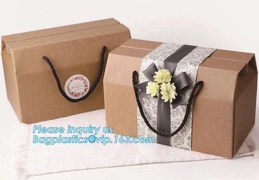 economy Cupcake Box White Window Cake Box customized Wedding Cake Box,6inch in stock PET Plastic Clear birthday Cake Box supplier