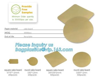 economy Cupcake Box White Window Cake Box customized Wedding Cake Box,6inch in stock PET Plastic Clear birthday Cake Box supplier