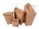 kraft rice packing bag,Custom logo rice bags stand up colorful printing kraft paper vacuum biodegradable food packaging supplier
