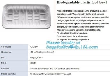 SUGARCANE CUPS PLATE BOWL CONTAINERS, ECO FRIENDLY BIOGERADABLE CULTERY, PLA TRAY, STARCH BASED PRODUCTS compostable supplier