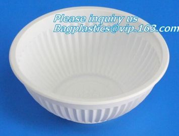 500ml sugarcane bagasse compostable disposable bowl bagasse pulp paper bowl,microwavable disposable sugarcane paper pulp supplier