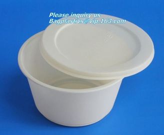 round eco friendly corn starch plates restaurant disposable plates,Safe product biodegradable salad plate biodegradable supplier