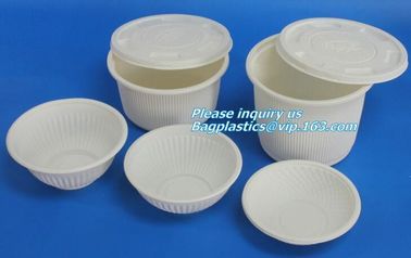 round eco friendly corn starch plates restaurant disposable plates,Safe product biodegradable salad plate biodegradable supplier