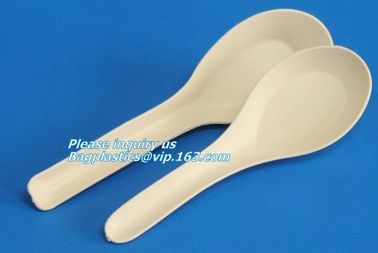 5.5 inch BPA FREE Spork Biodegradable Plastic PLA Fork Spoon Combination Corn Starch Compostable Disposable bagplastics supplier