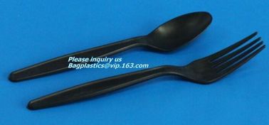 5.5 inch BPA FREE Spork Biodegradable Plastic PLA Fork Spoon Combination Corn Starch Compostable Disposable bagplastics supplier