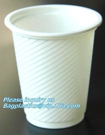 FDA Paper Cup Biodegradable Disposable Sugarcane Bagasse Coffee Cup,100% biodegradable disposable bagasse sugarcane pulp supplier