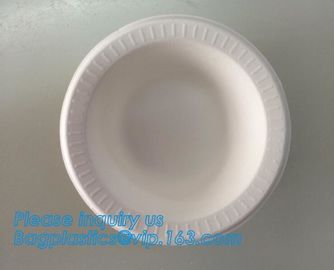 7 inch Pretty Food Grade Eco Biodegradable Tableware Disposable Corn Starch Plate,corn starch disposable plastic plates/ supplier