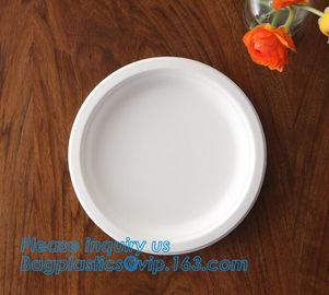 good sale biodegradable disposable corn starch plastic plate for party,Disposable corn starch plates biodegradable corn supplier