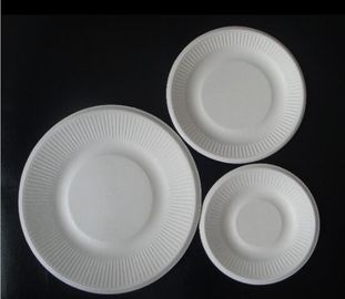 Full Biodegradable Oval Compostable plastic Corn Starch plates,Eco- Friendly Biodegradable Corn Starch Disposable Tablew supplier