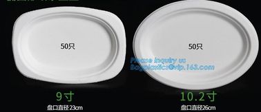 Compostable biodegradable dinner plate corn starch plate,Elegant Disposable Corn Starch Bio Plastic Dinner Plates bagpla supplier