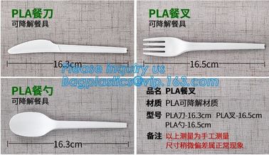 Food Grade Hottest Chinese Supplier Stocked Biodegradable Corn Starch Soup Spoon,biodegradable baby products cutlery wal supplier