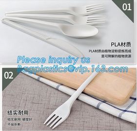 Food Grade Hottest Chinese Supplier Stocked Biodegradable Corn Starch Soup Spoon,biodegradable baby products cutlery wal supplier