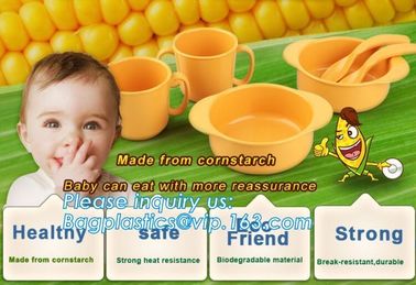 Healthy children tableware corn starch biodegradable PLA bowl,PLA unique clear fruit salad bowl,17oz Eco Disposable PLA supplier