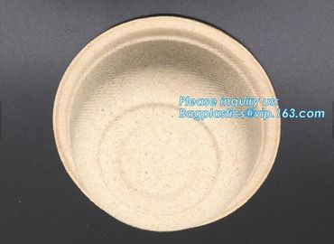 Sugarcane Bagasse Disposable Salad Bowl,biodegradable compostable sugarcane bagasse oval bowl 16oz,8oz 16oz 24oz 32oz bi supplier