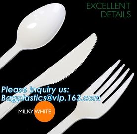 Compostable cutlery,PLA Biodegradable Disposable cutlery Biodegradable disposable cutlery plastic PLA cutlery,kitchenwar supplier