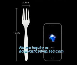 biodegradable compostable CPLA cutlery dinnerware tableware,PLA compostable cultery,cultery/spoon/fork/knife,bagease pac supplier