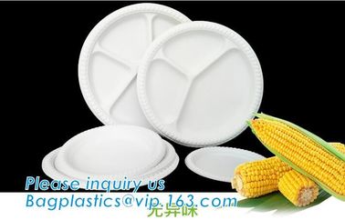 Biodegradable Disposable Sugarcane Bagasse Party Plate,Eco-friendly sugarcane bagasse paper plate/disposable compostable supplier