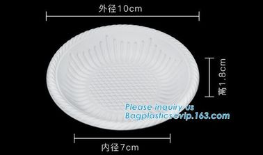 100% biodegradable and compostable sugarcane disposable paper plate 10&quot;x8&quot;oval plate,7 inch round disposable tableware s supplier