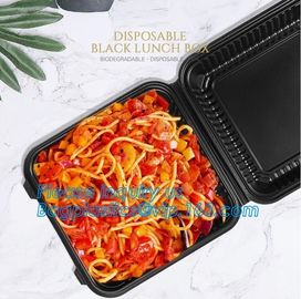 Natural Compostable 3 Compartment Biodegradable Disposable Corn Starch Food Container,starch 4 compartment microwave foo supplier