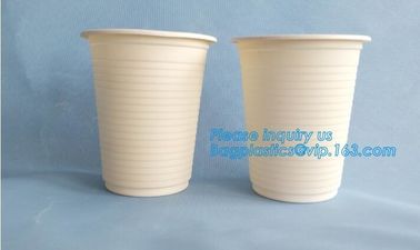 Disposable Bagasse Pulp Biodegradable Ice Cream Corn Starch Bowl Packaging For Food,Biodegradable corn starch bowl for s supplier