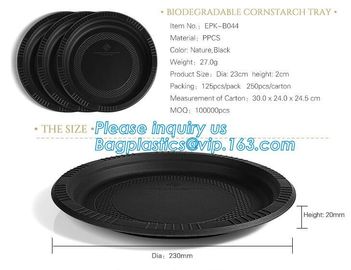 Eco Friendly Biodegradable Sugarcane Bagasse Plates Disposable,Sugarcane Bagasse Pulp Disposable Biodegradable Plate For supplier