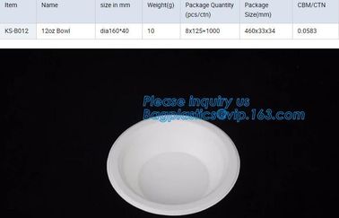 microwavable disposable biodegradable corn starch salad bowl,Healthy children tableware USDA certification corn starch b supplier