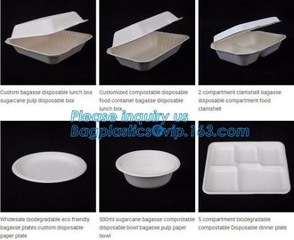 microwavable disposable biodegradable corn starch salad bowl,Healthy children tableware USDA certification corn starch b supplier