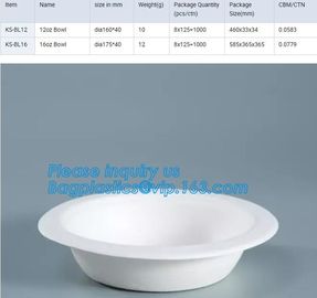 450ml 16oz Microwave Freezer Safe biodegradable corn starch bowl,Environmentally friendly degradable 350ml corn starch r supplier