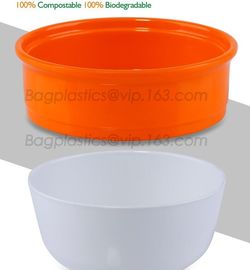 PLA unique clear fruit salad bowl,FDA SGS certificated disposable biodegradable CPLA coffee stirrer for paper cups pac supplier