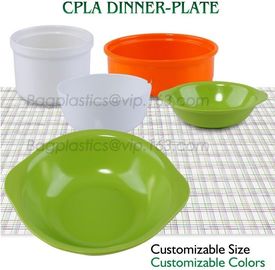 PLA unique clear fruit salad bowl,FDA SGS certificated disposable biodegradable CPLA coffee stirrer for paper cups pac supplier