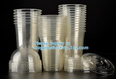 Disposable compostable wholesale CPLA lids for hot cups,80mm 90mm compostable eco friendly PLA CPLA lids for coffee plas supplier