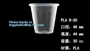 Custom Disposable Plastic CPLA Lids Compostable Coffee Lid PLA Biodegradable Cup Lid SGS test report CPLA 62mm lids for supplier