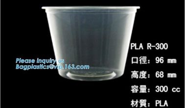 Biodegradable CPLA hot sale plastic cup lid manufacturers,100% Compostable CPLA Lids With Cup,PLA lid for 8/12/16/20oz C supplier